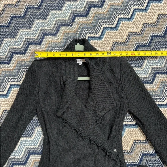 Iro Women's Black Textured Jacket - Picture 2 of 7